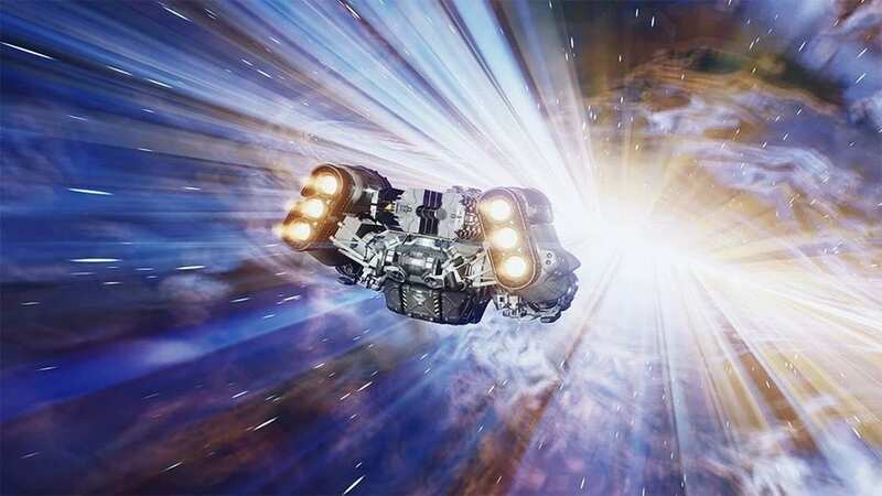 Players can zip from planet to planet in an instant went Starfield releases (Image: Bethesda)
