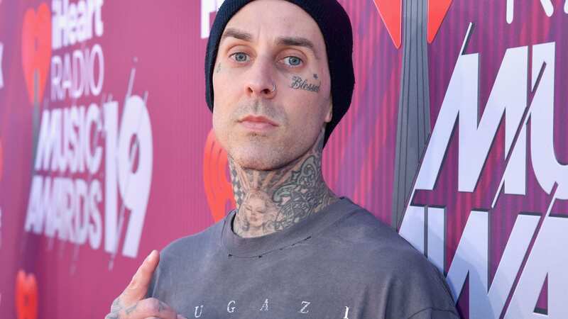 Travis Barker shows gruesome injury as drummer breaks bone 