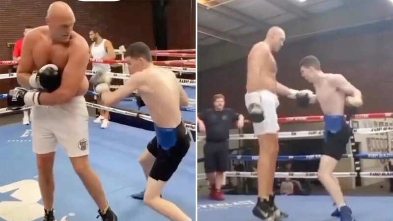 Tyson Fury challenges sparring partner to break his rib during session