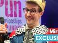 Comedian called 'Attila the Pun' who won UK Pun Championships shares top gags dqxikeidqkikdinv