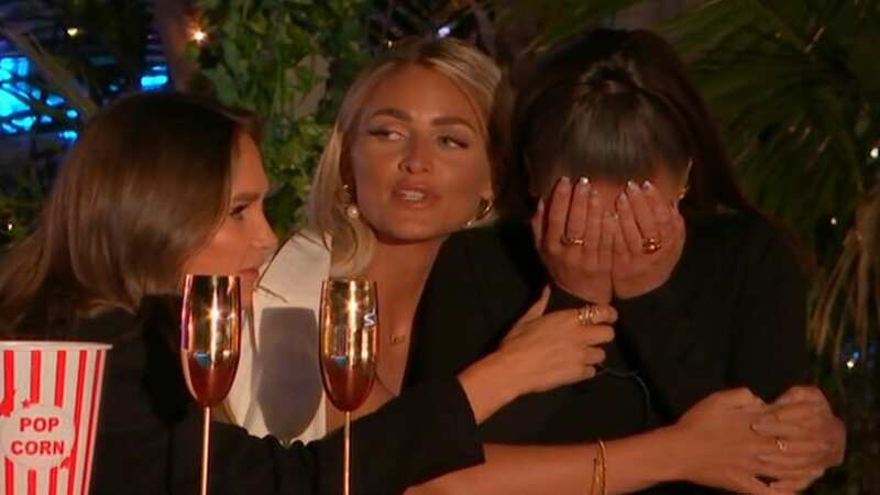 Love Island’s Olivia was left in tears at the start of Thursday evening’s episode after Movie Night got back underway with a clip for Ron’s behaviour in Casa Amor. (Image: ITV)