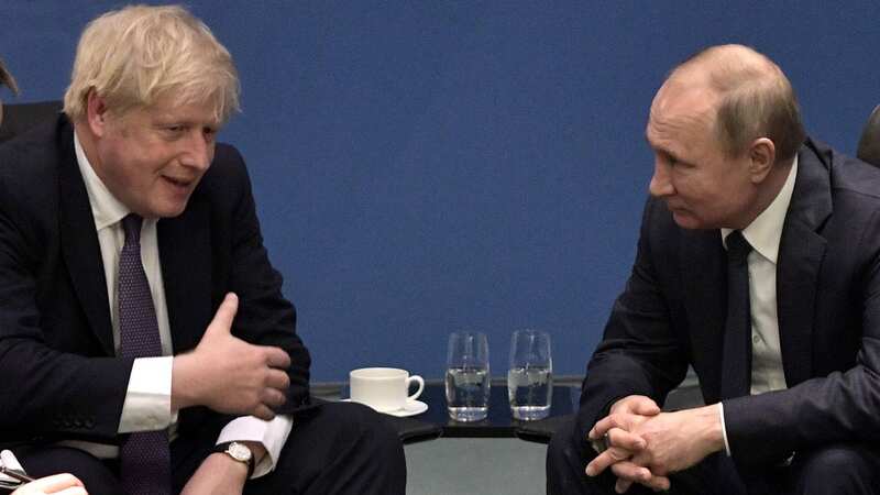 UK Prime Minister Boris Johnson and Russia