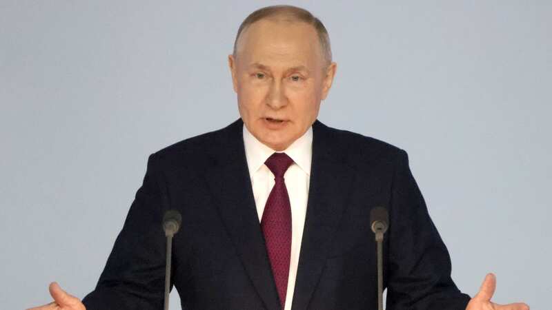 Vladimir Putin has been ratcheting up tensions in recent days (Image: Getty Images)