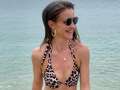 Helen Skelton stuns in animal print bikini during family holiday in Lanzarote