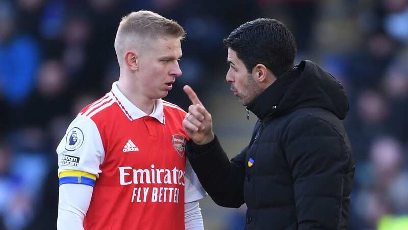 Mikel Arteta bends his own rules with touching Oleksandr Zinchenko gesture