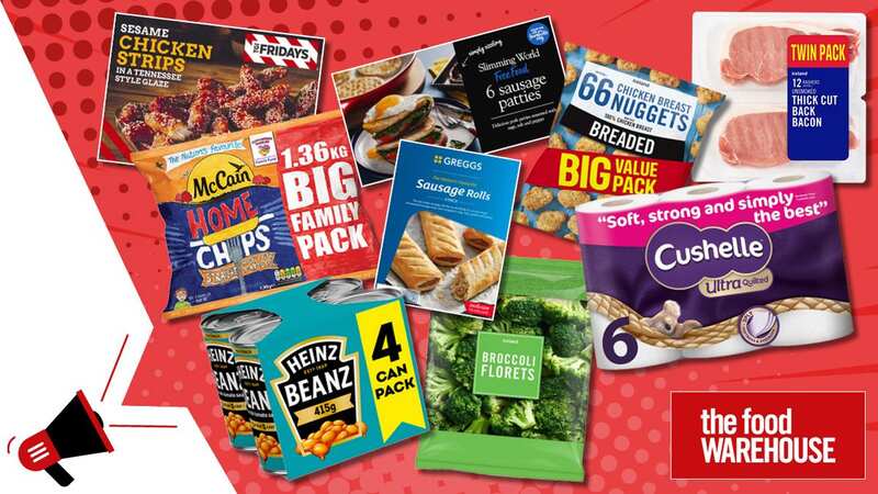 The Food Warehouse offers frozen, family-favourite brands that you won’t find anywhere else, such as Greggs and TGI Fridays. (Image: The Food Warehouse)
