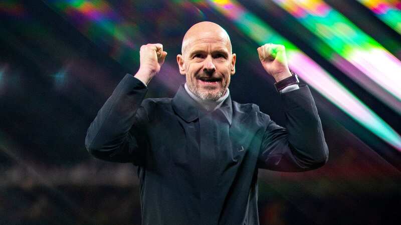 Manchester United manager Erik ten Hag has plenty to smile about (Image: Manchester United via Getty Imag)