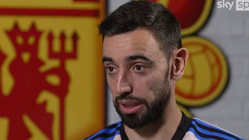 Bruno Fernandes has hailed the impact Casemiro has made (Image: Sky Sports)