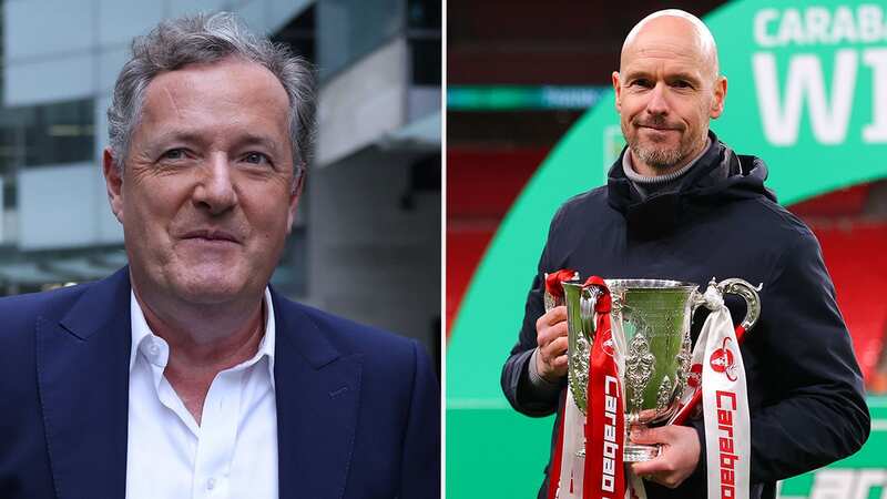 Piers Morgan slams "embarrassing" Erik ten Hag after first Man Utd trophy