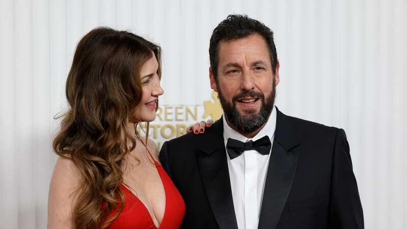 Adam Sandler makes ultra rare appearance with wife Jackie at SAG Awards 2023