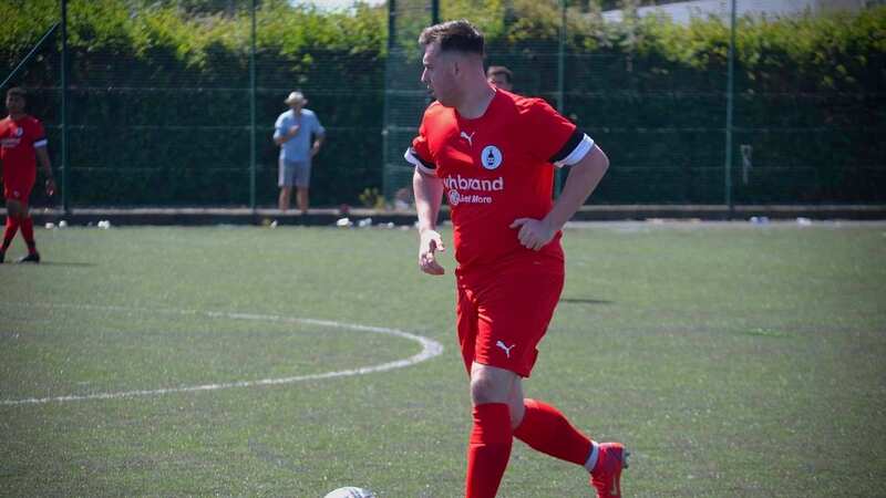 Michael Palmer was playing for Crowland Town FC when he suddenly collapsed (Image: Jodie Williamson/PhotographyJodes)