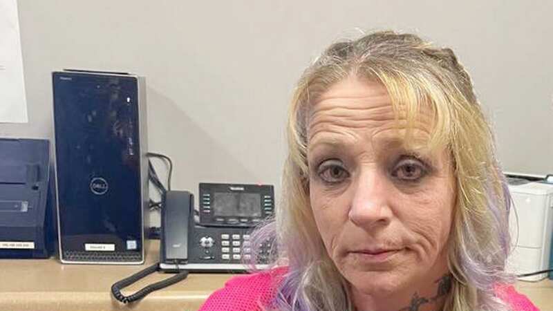 Tina Hicks, 45, was taken into custody after a child revealed where she was (Image: Whitley County Sheriff Department)