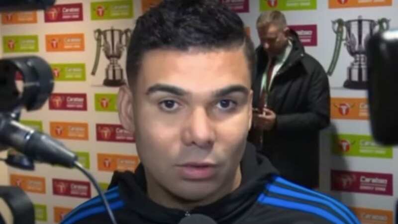 Casemiro issues stern Man Utd transfer statement after Carabao Cup victory