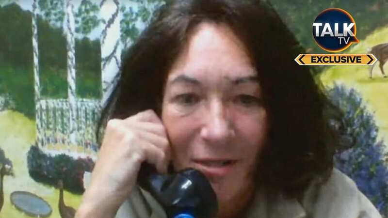 Ghislaine Maxwell found herself in trouble with prison officials after speaking to TalkTV (Image: PA)