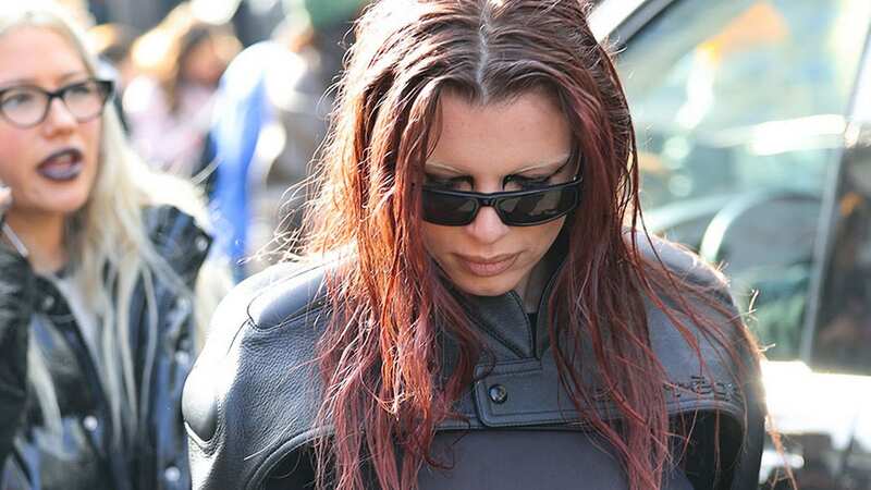 Julia Fox goes braless in completely see-through dress for Paris Fashion Week