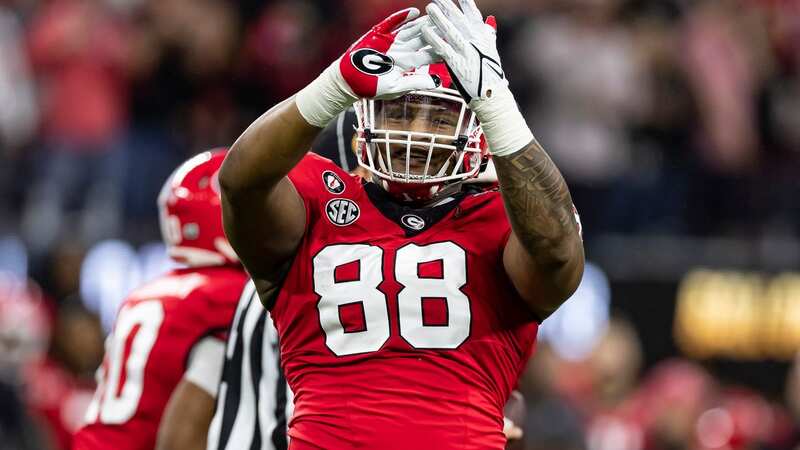 Jalen Carter is in Indianapolis for the NFL Combine (Image: AP)