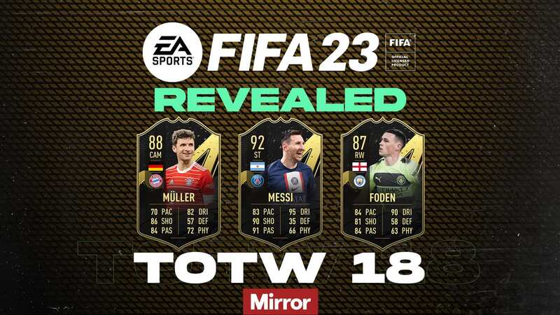 FIFA 23 TOTW 18 squad revealed with Lionel Messi but no Cristiano Ronaldo (Image: EA SPORTS)