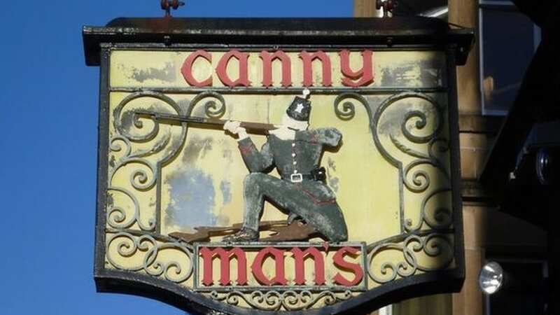 The sign has recently proven to be controversial (Image: © Kim Traynor/Edinburgh Live)