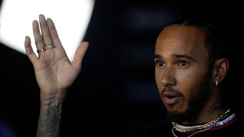 Lewis Hamilton was asked for a contract update ahead of the Bahrain Grand Prix (Image: Frank Augstein/AP/REX/Shutterstock)