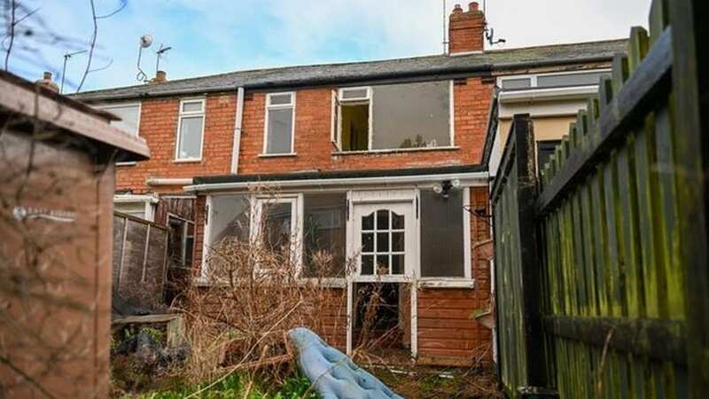 The abandoned home in Beverley, Yorkshire (Image: Duncan Young)