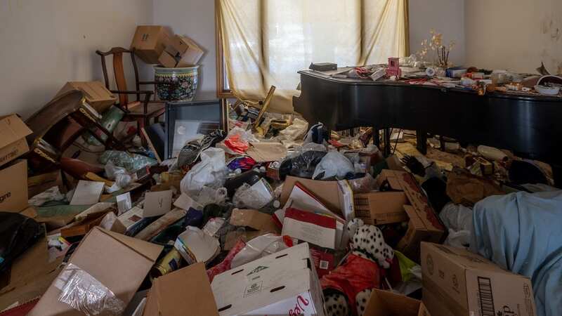 An exterior shot of the property disguises the extent of hoarding in the inside of the property (Image: mediadrumimages/Freaktography)