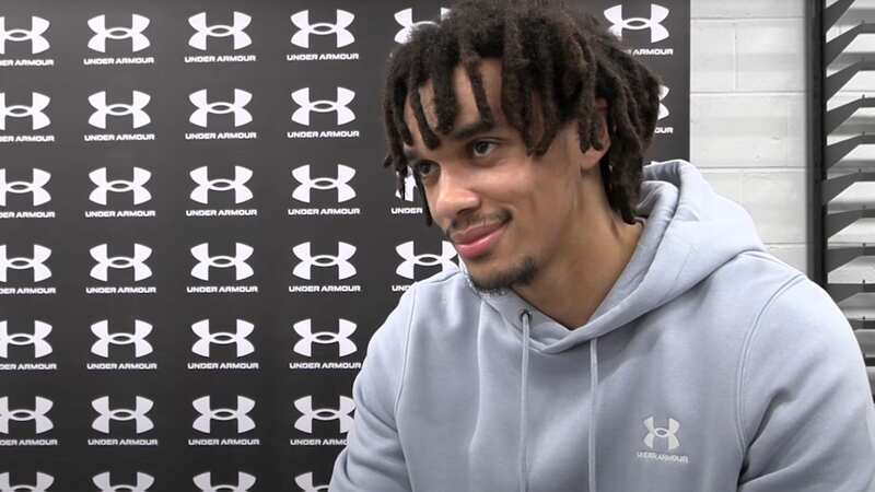 Alexander-Arnold struggles to keep straight face after Bellingham question