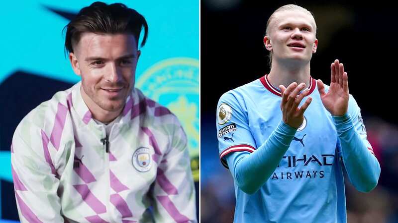 Manchester City duo Erling Haaland and Jack Grealish (Image: Getty Images)