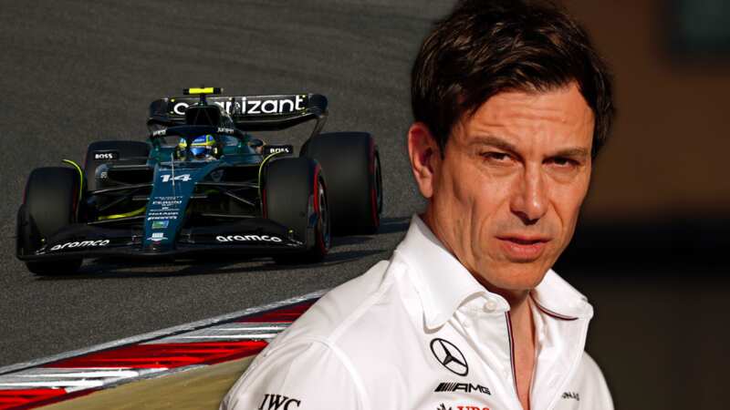 Fernando Alonso steered his Aston Martin to fifth on the grid for the Bahrain Grand Prix (Image: Getty Images)