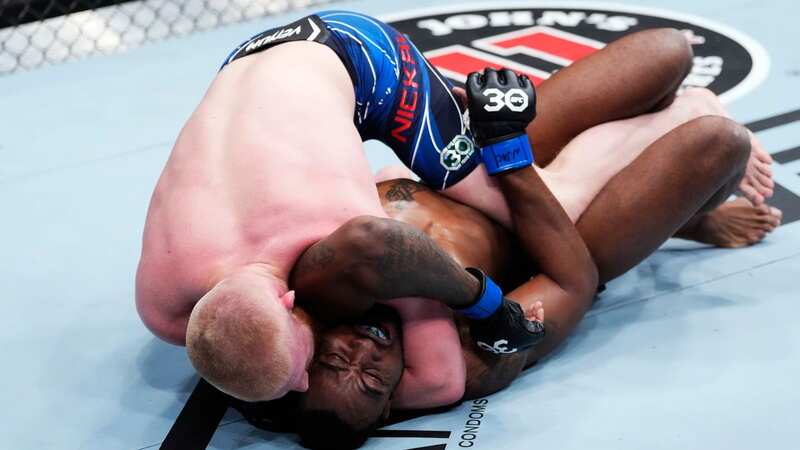 Rising star Bo Nickal chokes out rival in UFC debut to remain undefeated