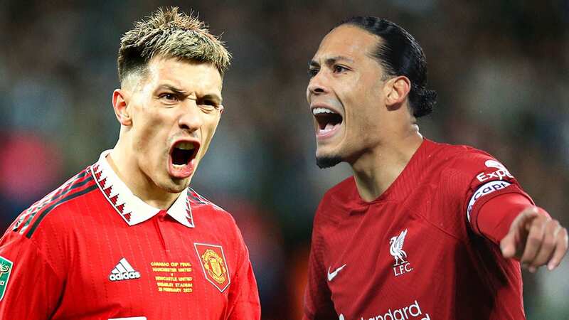 Virgil van Dijk defended Lisandro Martinez earlier in the season (Image: The Overlap/Youtube)