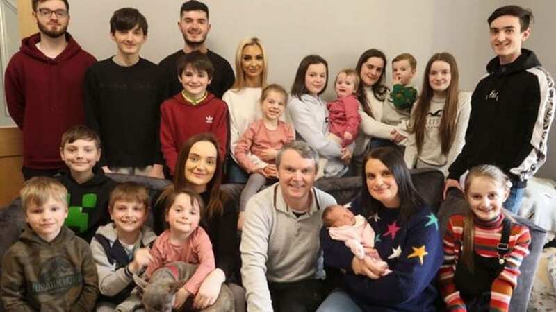 Sue and Noel Radford are the parents of 22 children (Image: @theradfordfamily / Instagram)