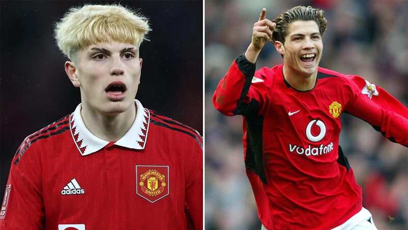 Alejandro Garnacho and Cristiano Ronaldo debut seasons at Man Utd compared