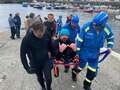 Man who was attacked by seal and broke leg in waves 'too tall' for air ambulance