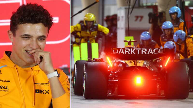 Lando Norris made six pit stops during the Bahrain Grand Prix (Image: Getty Images)