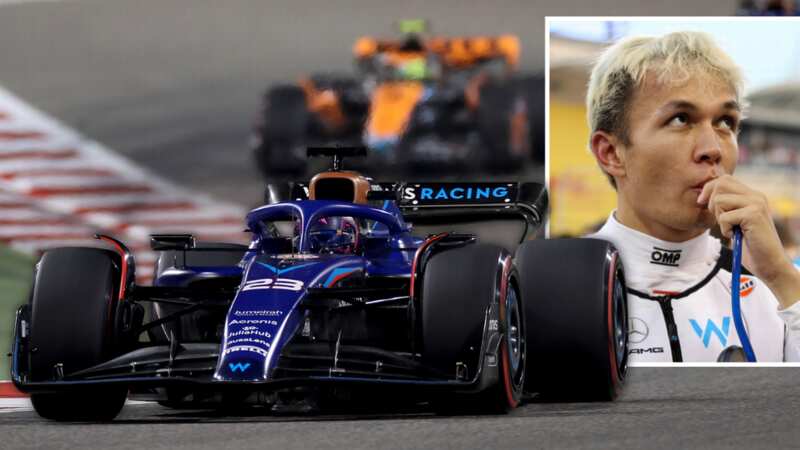 Alex Albon was pleased with Williams