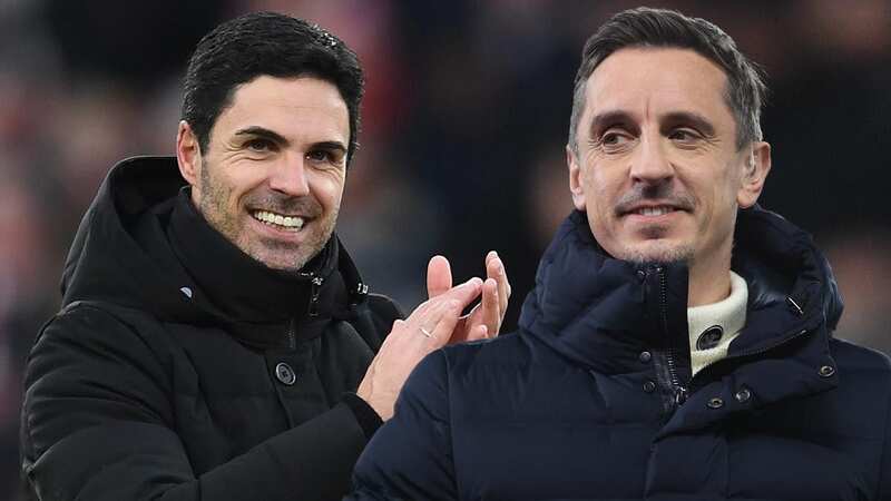 Arteta has already responded to Gary Neville amid concerns over Arsenal duo