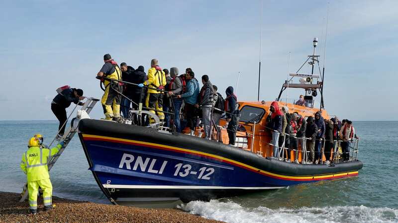 Suella Braverman today outlined controversial plans to tackle small boat crossings (Image: PA)
