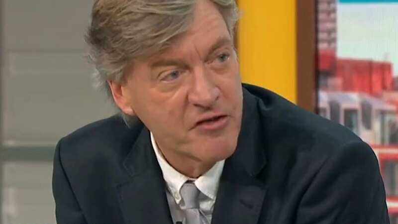 Richard Madeley jokingly threatened to walk off the Good Morning Britain studio (Image: ITV)