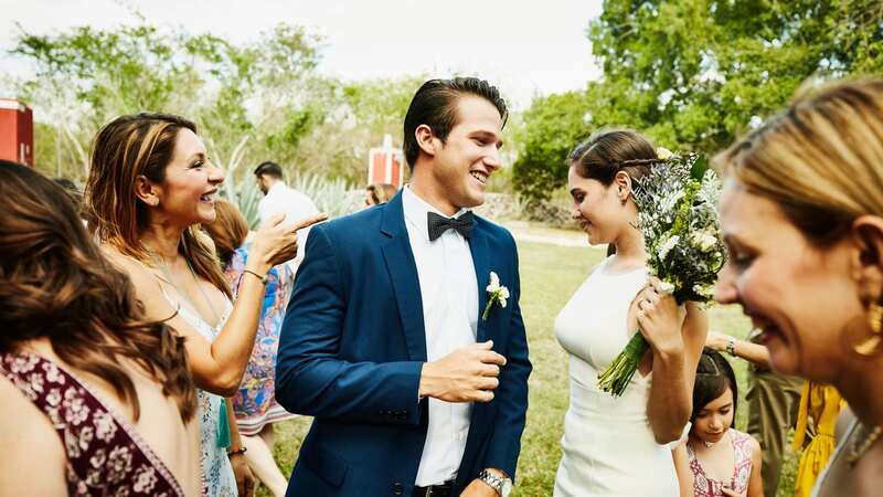 The bride was accused of being 