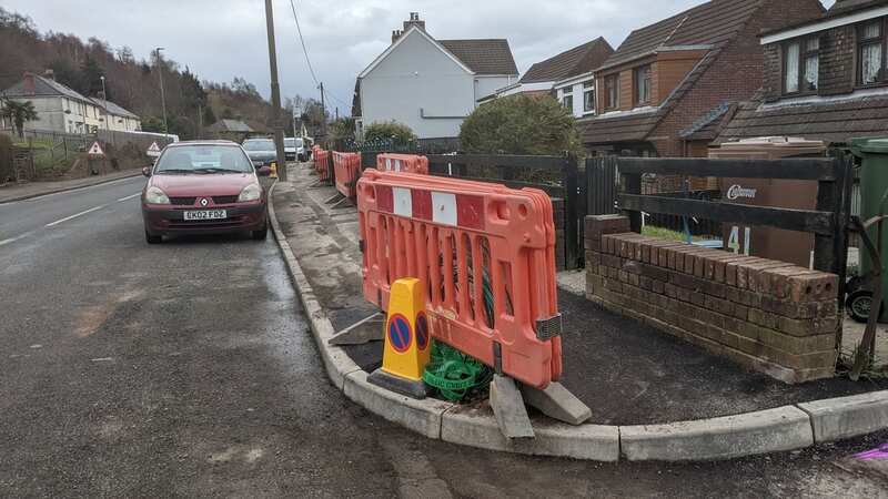Disabled villagers feel trapped in their homes due to this kerb (Image: Copyright Unknown)