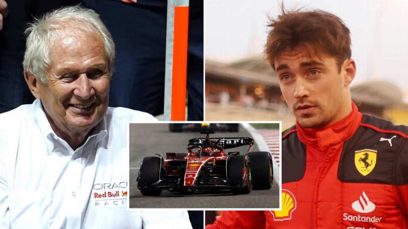 Helmut Marko was happed to stick the boot in when talking about Ferrari