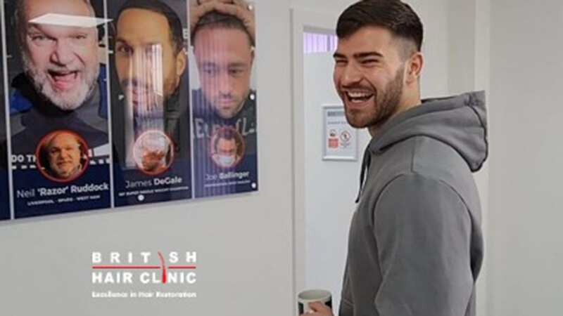 Owen Warner checks in to hair clinic to 