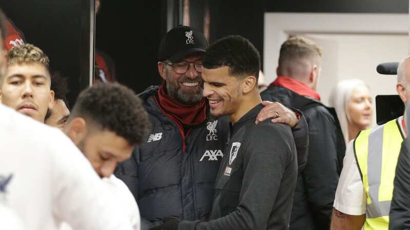 Jurgen Klopp and Dominic Solanke (Image: Getty Images)