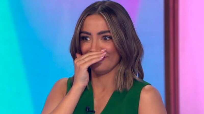 Loose Women star Frankie Bridge was left mortified on Friday afternoon (Image: ITV)