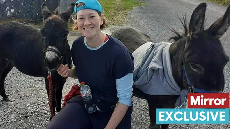 Megan Hines trained both donkeys