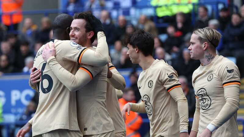 Ben Chilwell opened the scoring for Chelsea at Leicester (Image: Chris Lee/Chelsea FC via Getty Images)