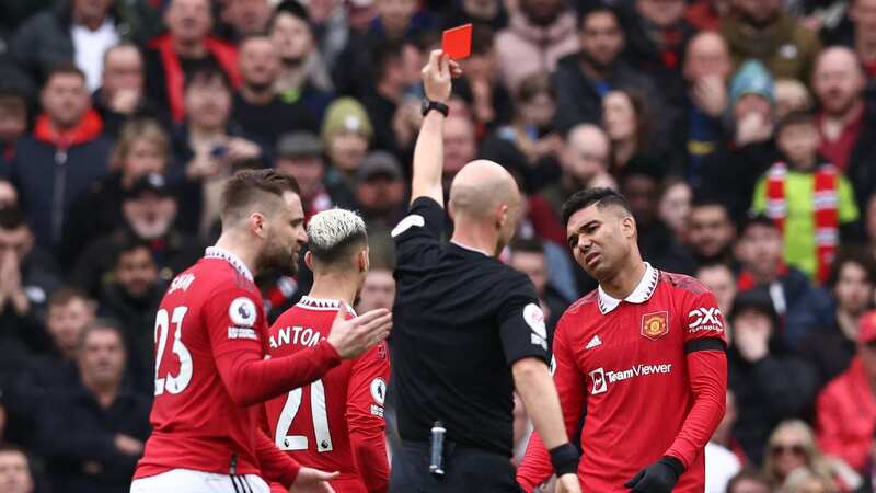 Casemiro was devastated with Anthony Taylor