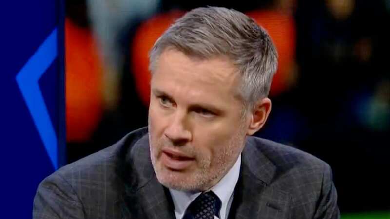 Jamie Carragher has slammed refereeing boss Howard Webb (Image: Twitter @CBSSportsGolazo)
