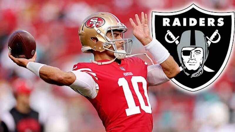 Jimmy Garoppolo is expected to be pursued by the Raiders and Texans