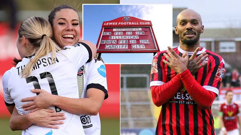 Lewes FC are the only club in the world providing an equal playing field for their men